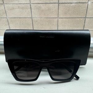 Saint Laurent Mica Black Sunglasses